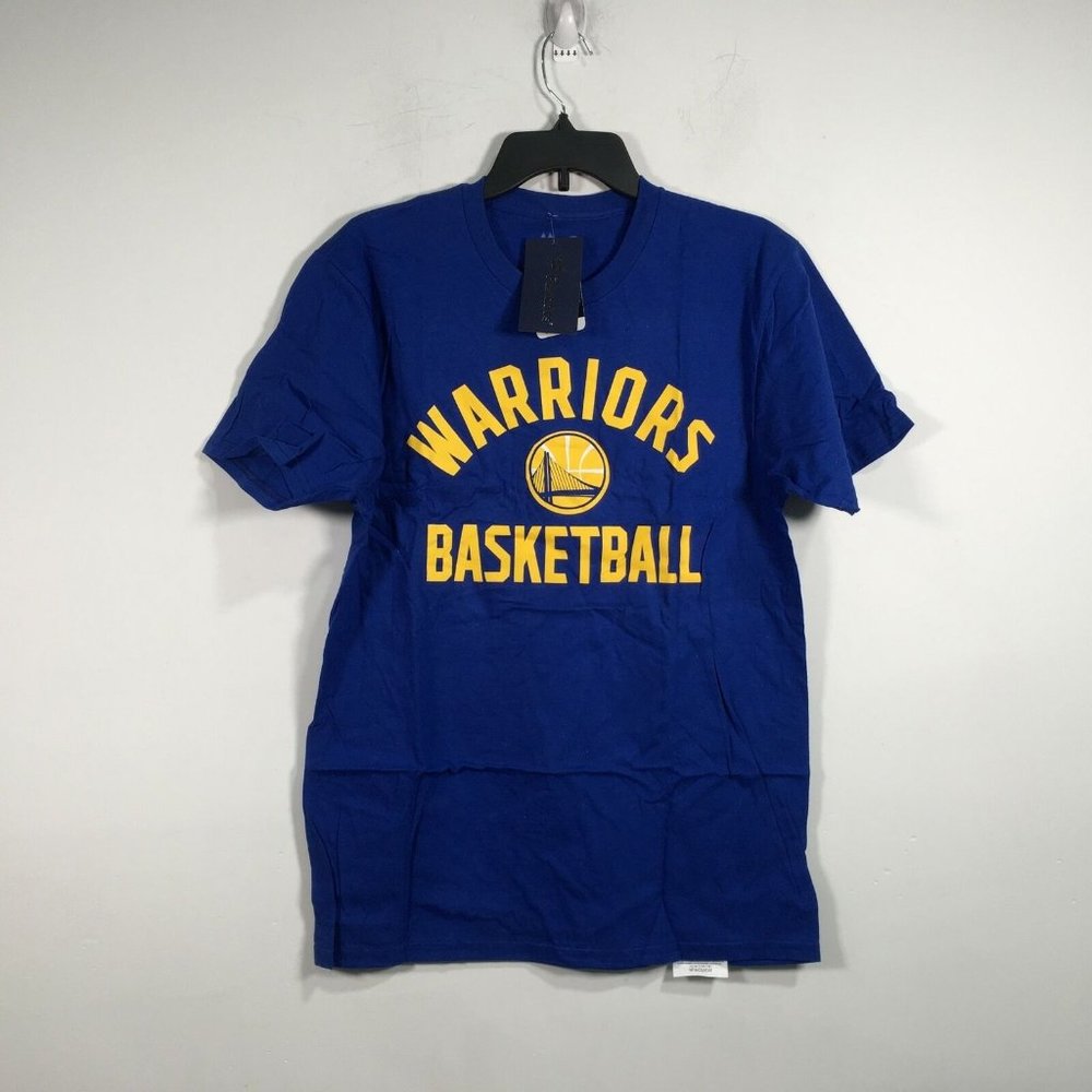 Fanatics Golden State Warriors Basketball Logo T-Shirt, Men's Size XL - Blue